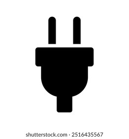 Icono de energía eléctrica, Ilustración vectorial.