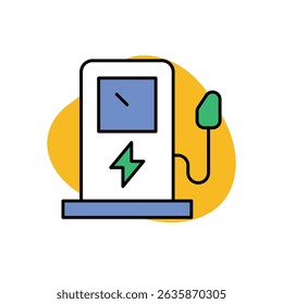 Ilustração de stock de vetor de ícone de bomba elétrica