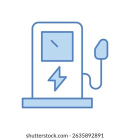 Ilustração de stock de vetor de ícone de bomba elétrica