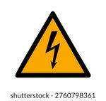 Electrical Risk iso 7010 W012 sign. Electricity warning sign worn scratched ISO 7010 W012 hazard symbol vector design and illustration. 

