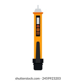 Electrical Safety Tool, Voltage Tester for Home and Professional Use, Flat Vector Illustration Design