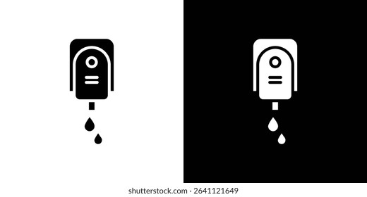 Electrical soap box icon symbols. Vector illustration.