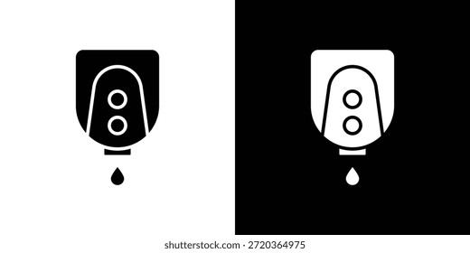 Electrical soap box icons for graphic and web design projects