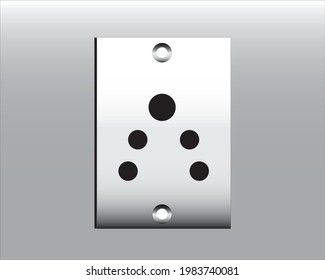 electrical socket plug  vector illustration 