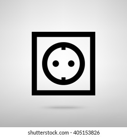 Electrical socket sign