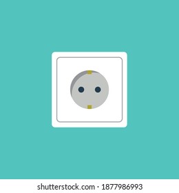 Electrical socket .Vector Illustration.vector esp10	