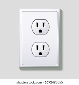 Electrical sockets. Receptacle from USA.