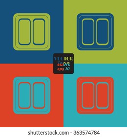 Electrical Switch two buttons