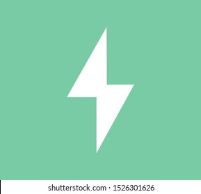 Electrical symbol; Power icon; Energy icon. Vector illustration