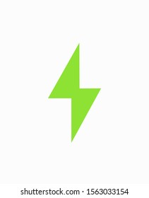 Electrical symbol; Power icon; Energy icon. Vector illustration