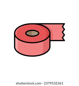 electrical tape icon vector design template simple and clean