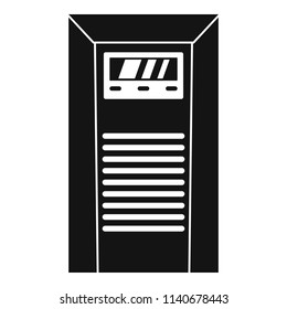 Electrical tool box icon. Simple illustration of electrical tool box vector icon for web design isolated on white background