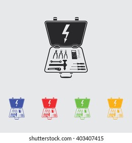Electrical Toolbox vector icon.
