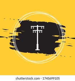 Ilustración Del Vector De Icono De Torre Eléctrica Eps10