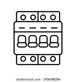 Electrical Transfer Switch Line Icon