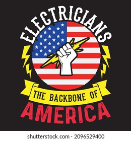 Electrical T-shirt Design For Electrical Worker