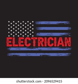 Electrical T-shirt Design For Electrical Worker