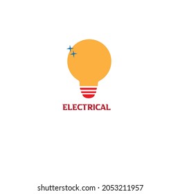 Logotipo de vector eléctrico o logotipo minimalista