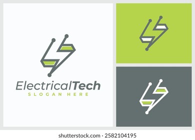 ElectricalTech Logo, ElectricalTech Logo Vector