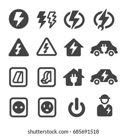 Electric,electronic Icon