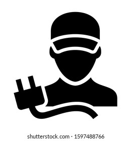 electrician icon isolated sign symbol vector illustration - high quality black style vector icons
electrician icon isolated sign symbol vector illustration - Collection of high quality black style vec
