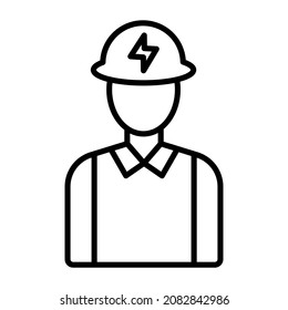 Imagen vectorial de icono eléctrico. También se puede usar para aplicaciones web, aplicaciones móviles y medios impresos.