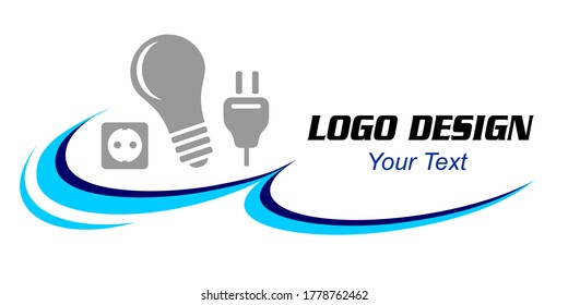 Electrician Service Graphic In Vector Quality.