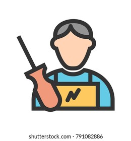 Electricianl, electrician, panel