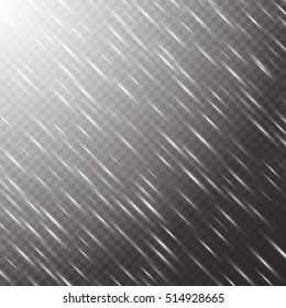 Electricity background. Winter lights. Sparkle vector. Sun flare. Illustration of a transparent backdrop.

