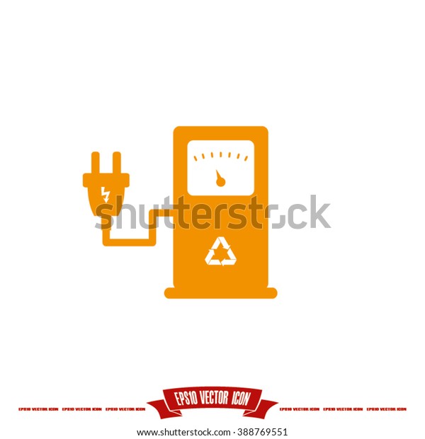 electricity charging station\
icon