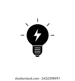 electricity concept line icon. Simple element illustration. electricity concept outline symbol design.