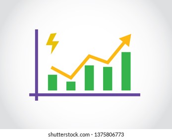 Electricity Consumptions Fluctuate Graph