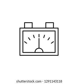 electricity, electric meter icon. Element of electricity for mobile concept and web apps illustration