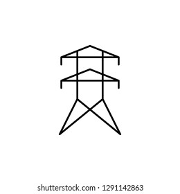 electricity, electric power icon. Element of electricity for mobile concept and web apps illustration