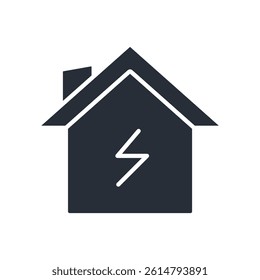 electricity icon collection .design style with background
