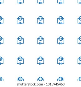 Electricity icon pattern seamless white background. Editable filled Electricity icon. Electricity icon pattern for web and mobile.