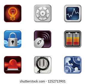Electricity Icon Set