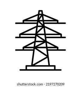 Icono de electricidad adecuado para la información color gráfico editable