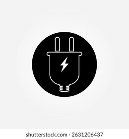 electricity icon symbol illustration vector eps 10 logo template