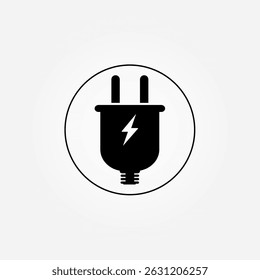 electricity icon symbol ilustration vector eps 10 logo template