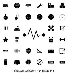 electricity icon. Universal set of web for website design and development, app development