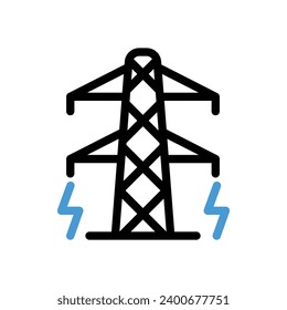 Vektorgrafik des Elektrosymboles