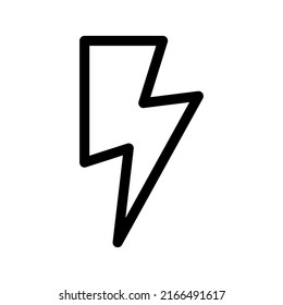 Icono de electricidad Símbolo de diseño Ilustración de diseño