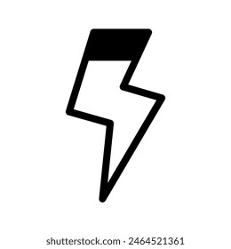 Ilustración de diseño de Vector de iconos de electricidad