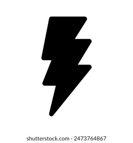 Ilustración de diseño de Vector de iconos de electricidad