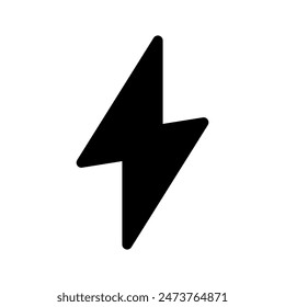 Electricity Icon Vector Symbol Design Illustration