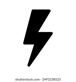Electricity Icon Vector Symbol Design Illustration