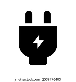 Ilustração de design de símbolo de vetor de ícone de eletricidade