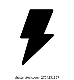 Electricity Icon Vector Symbol Design Illustration