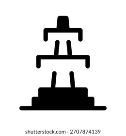 Icono de electricidad Ilustración de diseño de símbolo de Vector